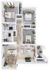 C1 Floor Plan Image at in Henderson